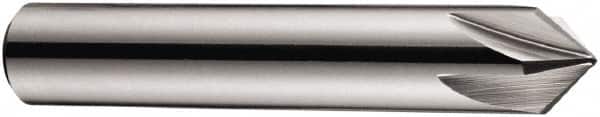 DORMER - 8mm Head Diam, 8mm Shank Diam, 5 Flute 90° High Speed Steel Countersink - Apex Tool & Supply