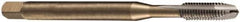 DORMER - M16x2.00 Metric Coarse, 3 Flute, Bright Finish, Cobalt Spiral Point Tap - Plug Chamfer, Right Hand Thread, 110mm OAL, 25mm Thread Length, 12mm Shank Diam, 6H Class of Fit, Series EP006H - Exact Industrial Supply