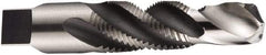 DORMER - 1/4-18 NPT, 3-5/16" OAL, 1/4" Drill Diam, Combination Drill & Tap - 4 Flutes, High Speed Steel, Bright Finish - Apex Tool & Supply