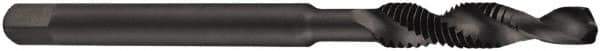 DORMER - M14x2.00 Metric Coarse, 123mm OAL, 0.4724" Drill Diam x 28mm Drill Length, Combination Drill & Tap - 2 Flutes, 30mm Thread Length, High Speed Steel, Oxide Finish, 6H - Apex Tool & Supply