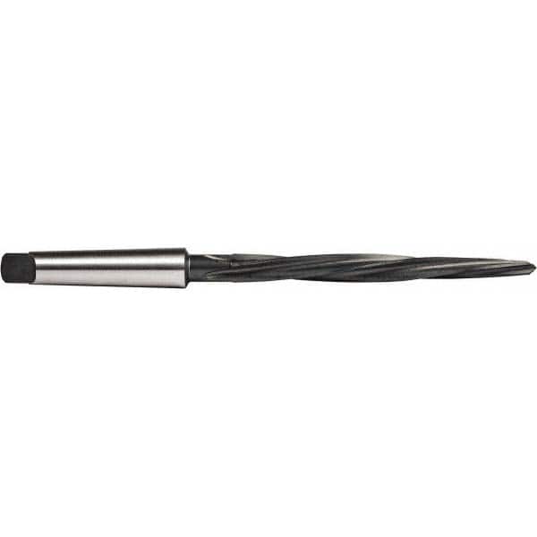 Union Butterfield - 7/16" Reamer Diam, 1/4" Small End Diam, 2MT Morse Taper Shank, 4-3/8" Flute, Bridge Reamer - Apex Tool & Supply
