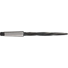Union Butterfield - 7/16" Reamer Diam, 1/4" Small End Diam, 2MT Morse Taper Shank, 4-3/8" Flute, Bridge Reamer - Apex Tool & Supply