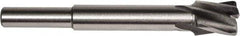 Union Butterfield - 1/4" Diam, 1/4" Shank, Diam, 4 Flutes, Straight Shank, Interchangeable Pilot Counterbore - 2-3/8" OAL, 1/2" Flute Length, Bright Finish, High Speed Steel, Aircraft Style - Apex Tool & Supply