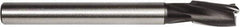Union Butterfield - 25/32" Diam, 1/2" Shank, Diam, 3 Flutes, Straight Shank, Interchangeable Pilot Counterbore - 5-3/8" OAL, 1-1/4" Flute Length, Bright Finish, High Speed Steel, Aircraft Style - Apex Tool & Supply
