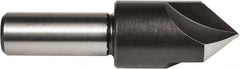 Union Butterfield - 3/8" Head Diam, 1/4" Shank Diam, 3 Flute 100° High Speed Steel Countersink - Apex Tool & Supply
