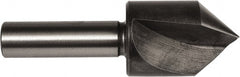 Union Butterfield - 1/2" Head Diam, 1/4" Shank Diam, 1 Flute 60° High Speed Steel Countersink - Apex Tool & Supply