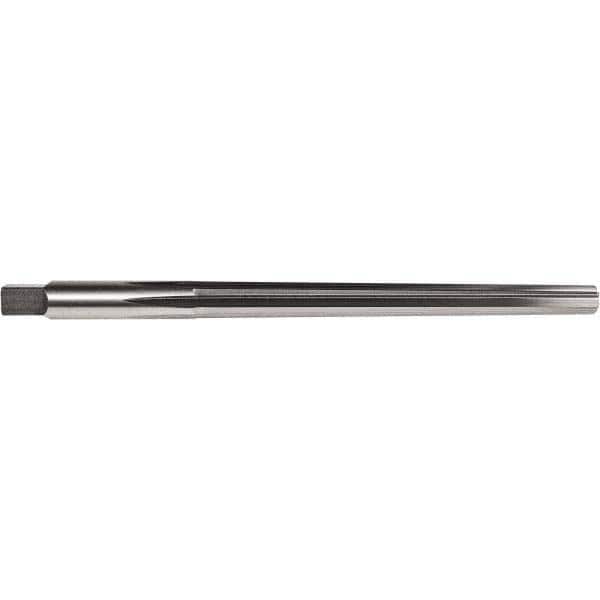 Union Butterfield - #0 Pin, 0.1638" Diam, 0.1287" Small End, 11/64" Diam Straight Shank, 1-11/16" Flute, Taper Pin Reamer - Apex Tool & Supply