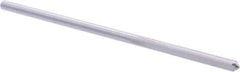 Union Butterfield - 1/8" High Speed Steel 4 Flute Chucking Reamer - Straight Flute, 0.119" Straight Shank, 7/8" Flute Length, 3-1/2" OAL - Apex Tool & Supply
