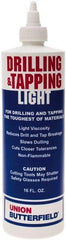 Union Butterfield - 16 oz Bottle Cutting & Tapping Fluid - Use on Ferrous Metals & Nonferrous Metals - Apex Tool & Supply