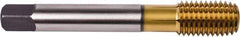 Union Butterfield - 5/16-18 UNC 2B Modified Bottoming Thread Forming Tap - Powdered Metal High Speed Steel, TiN Finish, 3.546" OAL, 0.787" Thread Length, Right Hand Thread, Series 1691AP - Apex Tool & Supply