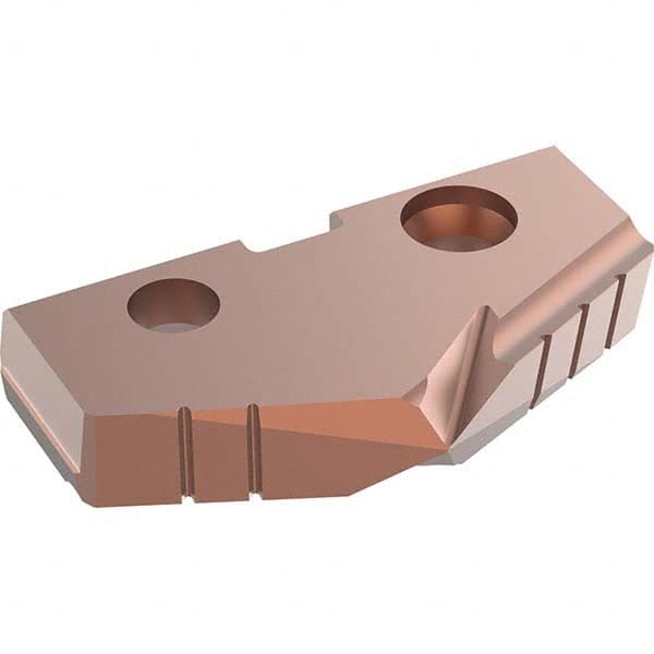 Allied Machine and Engineering - 1-7/16" Diam 132° Seat Size 3 Spade Drill Insert - Apex Tool & Supply