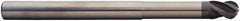 M.A. Ford - 10mm Diam, 15mm LOC, 4 Flute Solid Carbide Ball End Mill - ALtima Finish, Single End, 127mm OAL, 10mm Shank Diam, Spiral Flute - Apex Tool & Supply