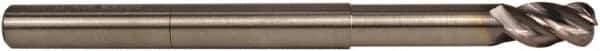 M.A. Ford - 12mm, 4 Flute, Single End, Solid Carbide, 4mm Corner Radius End Mill - 152mm OAL, 35/38° Helix, Right Hand Flute, 24mm LOC, Right Hand Cut, 62mm Extended Reach - Apex Tool & Supply