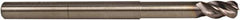 M.A. Ford - 20mm, 4 Flute, Single End, Solid Carbide, 0.5mm Corner Radius End Mill - 152mm OAL, 35/38° Helix, Right Hand Flute, 40mm LOC, Right Hand Cut, 102mm Extended Reach - Apex Tool & Supply