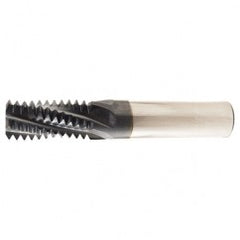 ‎1-11.5 5 Flute NPT Coolant Through Thread Mill-TiAlN - Apex Tool & Supply