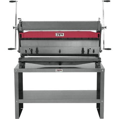 Jet - Combination Roller, Shear & Brake Machines Maximum Mild Steel Shearing Capacity (Gauge): 20 Maximum Mild Steel Bending Capacity (Gauge): 20 - Apex Tool & Supply