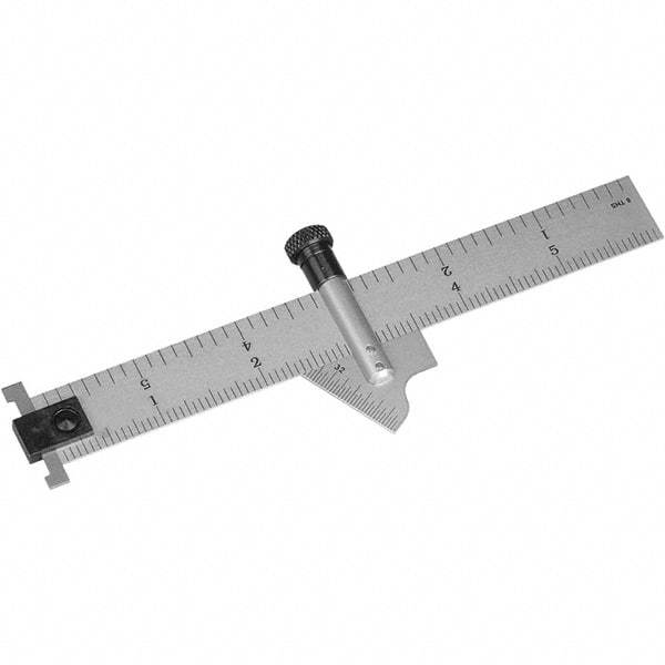 Mitutoyo - Drill Point Gages Bevel Angle: 59.00 Includes Ruler: Yes - Apex Tool & Supply