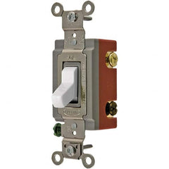 Hubbell Wiring Device-Kellems - Toggle Switches Switch Type: Extra Heavy Duty Switch Sequence: Off-On - Apex Tool & Supply