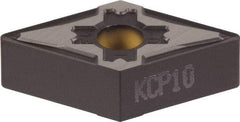 Kennametal - DNMG442 FW Grade KCP05 Carbide Turning Insert - TiCN/Al2O3 Finish, 55° Diamond, 1/2" Inscr Circle, 1/4" Thick, 1/32" Corner Radius - Apex Tool & Supply