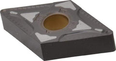 Kennametal - DNMG432 MN Grade KCP40 Carbide Turning Insert - TiN/TiCN/Al2O3 Finish, 55° Diamond, 1/2" Inscr Circle, 3/16" Thick, 1/32" Corner Radius - Apex Tool & Supply