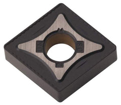 Kennametal - CNMG542 UN Grade KCK20 Carbide Turning Insert - TiCN/Al2O3 Finish, 80° Diamond, 5/8" Inscr Circle, 1/4" Thick, 1/32" Corner Radius - Apex Tool & Supply