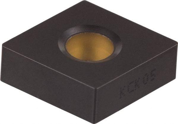 Kennametal - CNMA643 Grade KCK20 Carbide Turning Insert - TiCN/Al2O3 Finish, 80° Diamond, 3/4" Inscr Circle, 1/4" Thick, 3/64" Corner Radius - Apex Tool & Supply