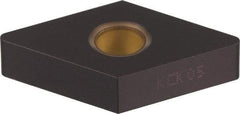 Kennametal - DNMA433 Grade KCK15 Carbide Turning Insert - TiCN/Al2O3 Finish, 55° Diamond, 1/2" Inscr Circle, 3/16" Thick, 3/64" Corner Radius - Apex Tool & Supply