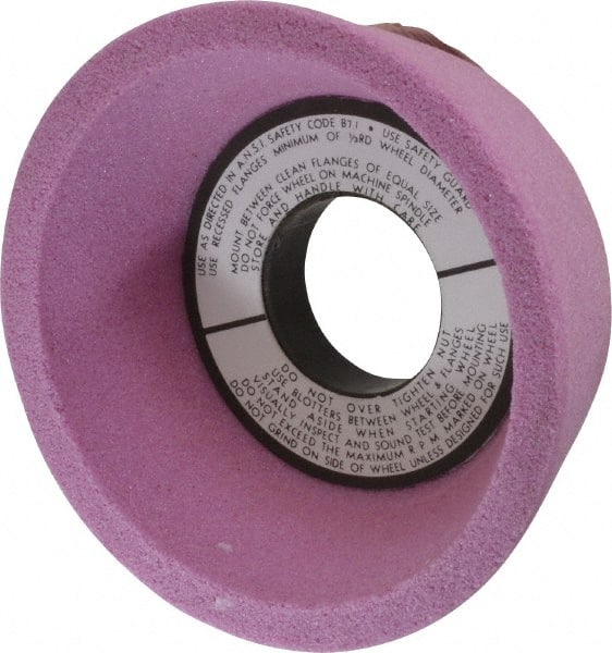 Grier Abrasives - 4" Diam, 1-1/4" Hole, 1-1/2" Thick, 80 Grit Type 11 Tool & Cutter Grinding Wheel - Apex Tool & Supply