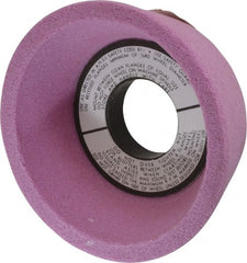 Grier Abrasives - 4" Diam, 1-1/4" Hole, 1-1/2" Thick, 80 Grit Type 11 Tool & Cutter Grinding Wheel - Apex Tool & Supply