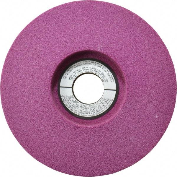 Grier Abrasives - 7" Diam x 1-1/4" Hole x 1" Thick, J Hardness, 60 Grit Surface Grinding Wheel - Aluminum Oxide, Type 5, Medium Grade, 3,600 Max RPM, Vitrified Bond, One-Side Recess - Apex Tool & Supply