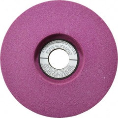 Grier Abrasives - 7" Diam x 1-1/4" Hole x 1" Thick, J Hardness, 60 Grit Surface Grinding Wheel - Aluminum Oxide, Type 5, Medium Grade, 3,600 Max RPM, Vitrified Bond, One-Side Recess - Apex Tool & Supply