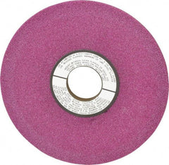 Grier Abrasives - 6" Diam, 1-1/4" Hole Size, 1/2" Overall Thickness, 60 Grit, Type 12 Tool & Cutter Grinding Wheel - Medium Grade, Aluminum Oxide, J Hardness, Vitrified Bond, 4,138 RPM - Apex Tool & Supply