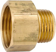 ANDERSON METALS - 3/4 FGHT & 1/2 MPT Garden Hose Female x MIP - Lead Free Brass, Female Hose to Male Pipe Connector - Apex Tool & Supply