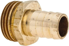 ANDERSON METALS - 3/4 GHT Garden Hose Barb x Male - Lead Free Brass, Male Hose to Barb Connector - Apex Tool & Supply