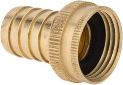 ANDERSON METALS - 3/4 GHT Garden Hose Barb x Female Swivel - Lead Free Brass, Female Hose to Barb Connector - Apex Tool & Supply