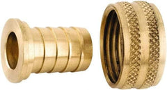 ANDERSON METALS - 3/4 GHT Garden Hose Barb x Female Swivel - Lead Free Brass, Female Hose to Barb Connector - Apex Tool & Supply