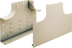 Hubbell Wiring Device-Kellems - 10.93 Inch Long x 7.27 Inch Wide x 1.62 Inch High, Raceway Fitting - Ivory, For Use with HBL4750 Series Raceways - Apex Tool & Supply