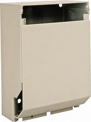 Hubbell Wiring Device-Kellems - 6.76 Inch Long x 4-3/4 Inch Wide x 2.66 Inch High, Rectangular Raceway Fitting - Ivory, For Use with HBL4750 Series Raceways - Apex Tool & Supply