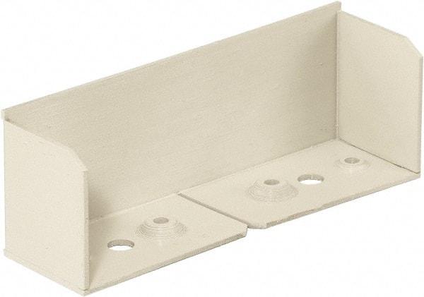 Hubbell Wiring Device-Kellems - 4.59 Inch Long x 1.31 Inch Wide x 1.64 Inch High, Rectangular Raceway Fitting - Ivory, For Use with HBL4750 Series Raceways - Apex Tool & Supply