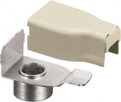 Hubbell Wiring Device-Kellems - 2.13 Inch Long x 1.24 Inch Wide x Raceway Connector Coupling - Ivory, For Use with HBL500 Series Raceways and HBL750 Series Raceways - Apex Tool & Supply