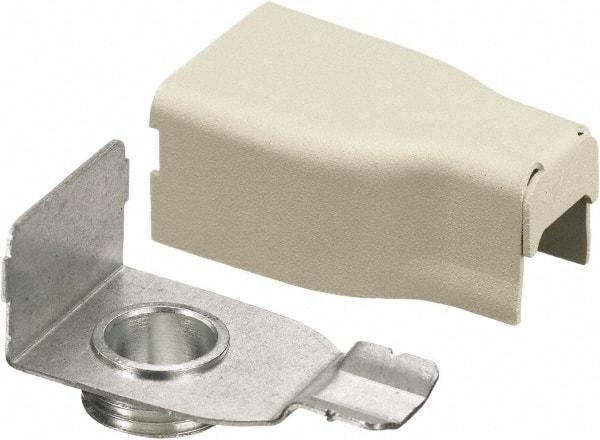 Hubbell Wiring Device-Kellems - 2.13 Inch Long x 1.24 Inch Wide x Raceway Connector Coupling - Ivory, For Use with HBL500 Series Raceways and HBL750 Series Raceways - Apex Tool & Supply