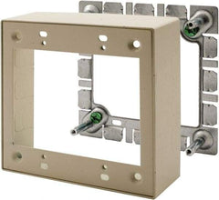Hubbell Wiring Device-Kellems - 4.64 Inch Long x 1.38 Inch Wide x 4.54 Inch High, Rectangular Raceway Box - Ivory, For Use with HBL500 Series Raceways and HBL750 Series Raceways - Apex Tool & Supply