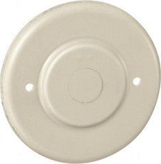 Hubbell Wiring Device-Kellems - 4.19 Inch Wide x 0.38 Inch High, Round Raceway Cover - Ivory, For Use with HBL500 Series Raceways and HBL750 Series Raceways - Apex Tool & Supply