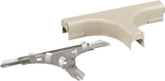 Hubbell Wiring Device-Kellems - 5.55 Inch Long x 0.9 Inch Wide x 3.16 Inch High, Raceway Fitting - Ivory, For Use with HBL500 Series Raceways and HBL750 Series Raceways - Apex Tool & Supply
