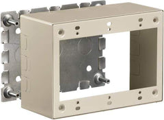 Hubbell Wiring Device-Kellems - 6.45 Inch Long x 2-3/4 Inch Wide x 4.54 Inch High, Rectangular Raceway Box - Ivory, For Use with HBL500 Series Raceways and HBL750 Series Raceways - Apex Tool & Supply