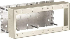 Hubbell Wiring Device-Kellems - 10.01 Inch Long x 1-3/4 Inch Wide x 4.54 Inch High, Rectangular Raceway Box - Ivory, For Use with HBL500 Series Raceways and HBL750 Series Raceways - Apex Tool & Supply