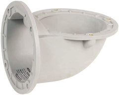 Edwards Signaling - 5 Inch Long, 4-1/2 Inch High, Shock Resistant, Visual Signal Device Mounting Bracket - For Use with 105 Series Flashing Beacon - Apex Tool & Supply