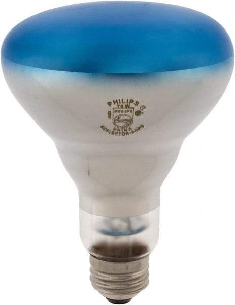 Philips - 75 Watt Incandescent Residential/Office Medium Screw Lamp - 2,700°K Color Temp, 700 Lumens, 120 Volts, Dimmable, BR30, 2,000 hr Avg Life - Apex Tool & Supply