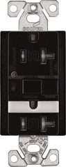 Cooper Wiring Devices - 1 Phase, 5-20R NEMA, 125 VAC, 20 Amp, Self Grounding, GFCI Receptacle - 2 Pole, Back and Side Wiring, Tamper Resistant, Thermoplastic Commercial, Specification Grade - Apex Tool & Supply