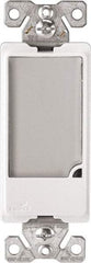 Cooper Wiring Devices - 1 Pole, 120 VAC, 15 Amp, Flush Mounted, Combination Night Light - NonNEMA Configuration, Back Side Wiring, Thermoplastic Material, cULus Listed, NOM 426 Standard - Apex Tool & Supply